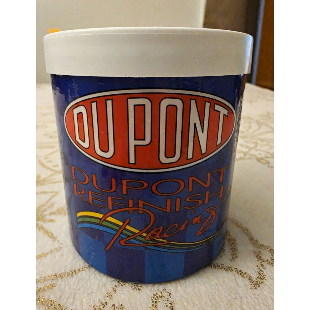Vintage DuPont Refinish Racing 24 Jeff Gordon Insulated Cooler Cup Mug NASCAR
